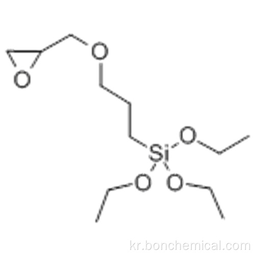 (3- 글리시 딜 옥시 프로필) 트리에 톡시 실란 CAS 2602-34-8